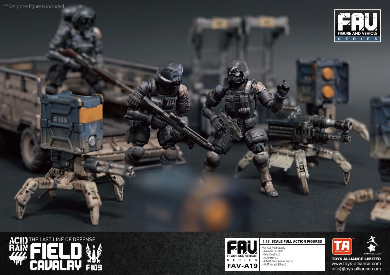 1/18 FAV-A19 ~ A22 Field Cavalry / Field Warfare / Sea Fleas / Field Magic Eye