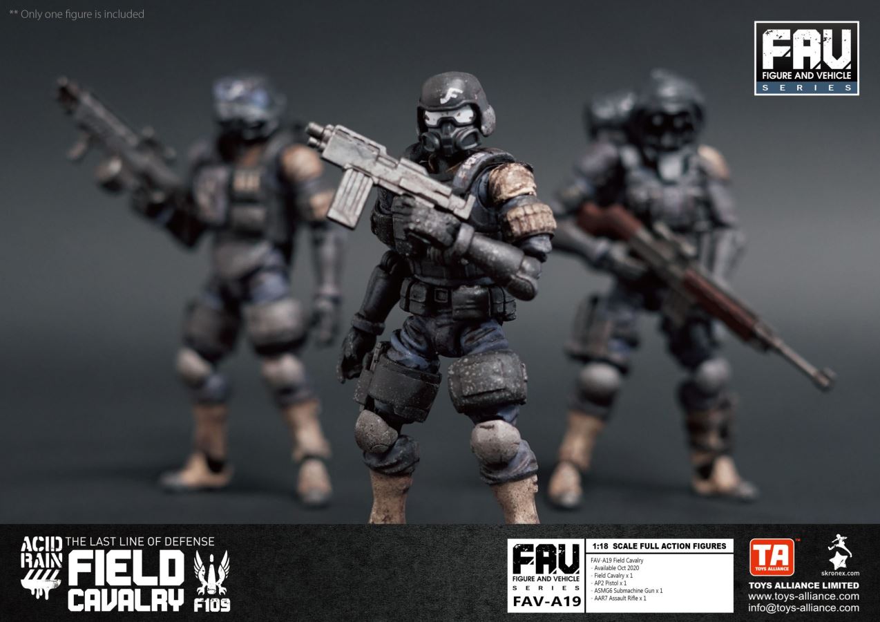 1/18 FAV-A19 ~ A22 Field Cavalry / Field Warfare / Sea Fleas / Field Magic Eye