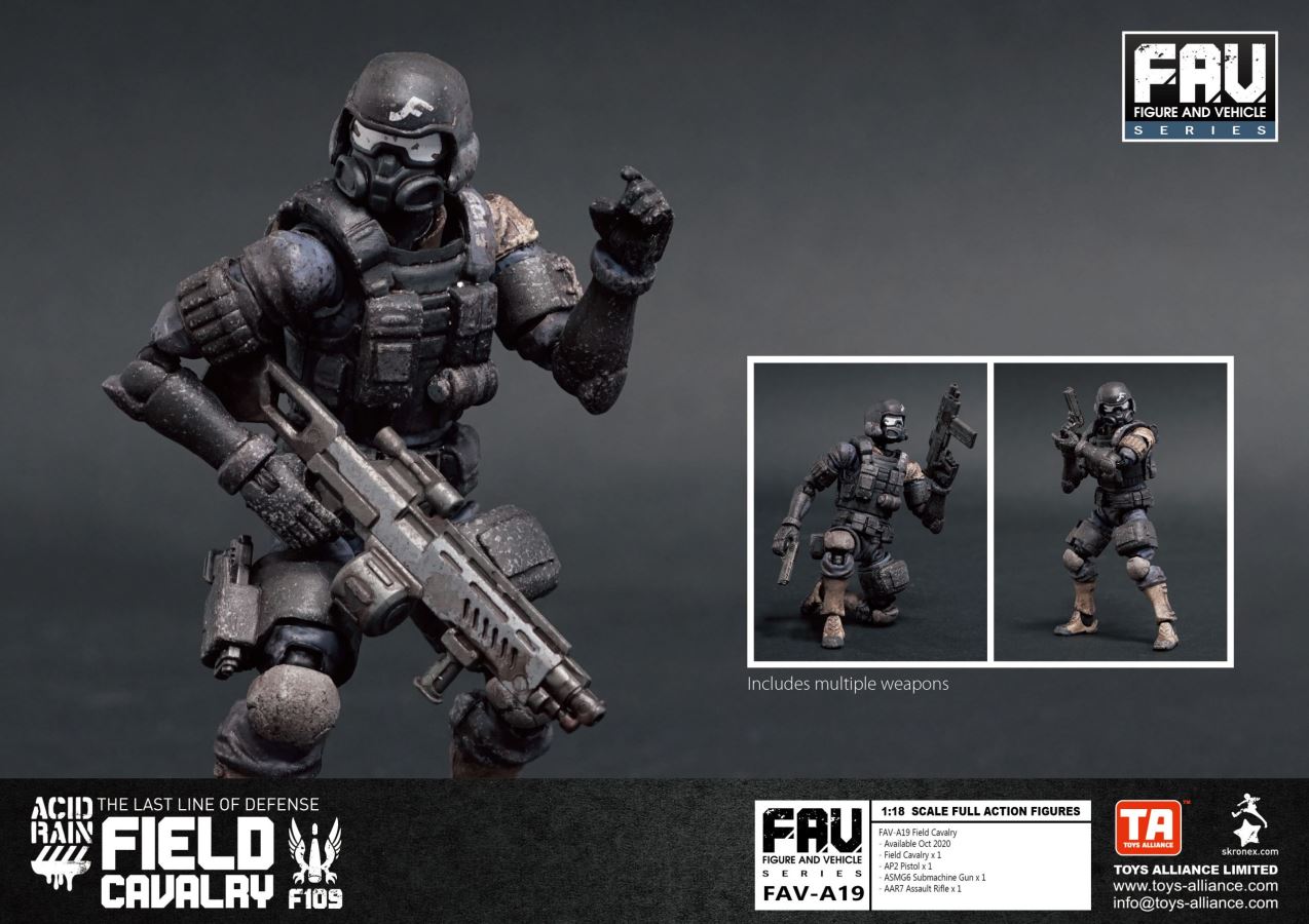 1/18 FAV-A19 ~ A22 Field Cavalry / Field Warfare / Sea Fleas / Field Magic Eye