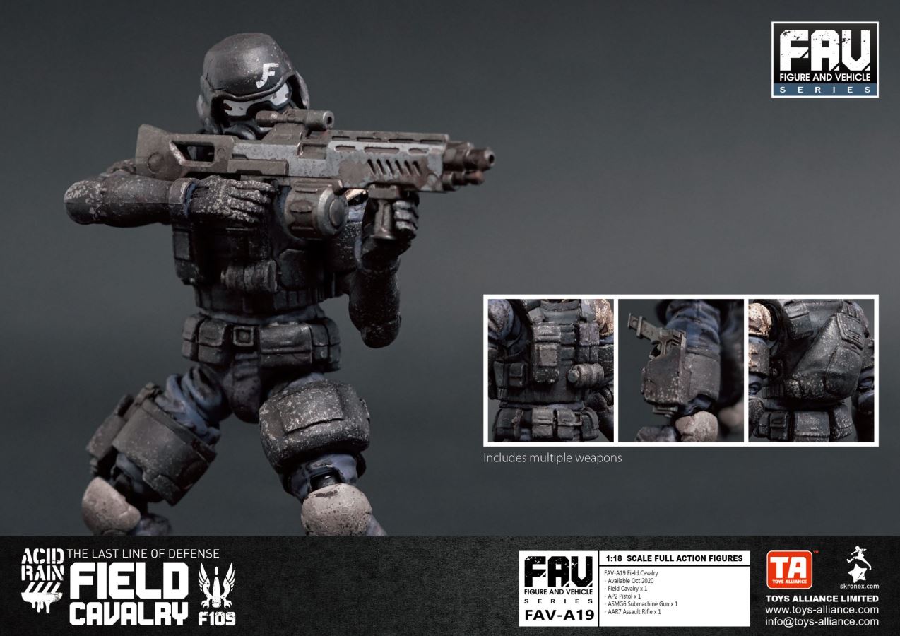1/18 FAV-A19 ~ A22 Field Cavalry / Field Warfare / Sea Fleas / Field Magic Eye