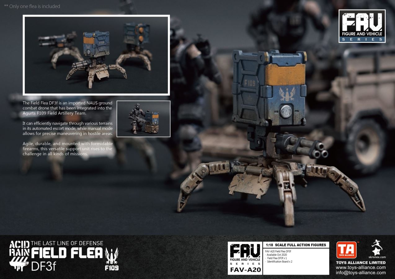 1/18 FAV-A19 ~ A22 Field Cavalry / Field Warfare / Sea Fleas / Field Magic Eye