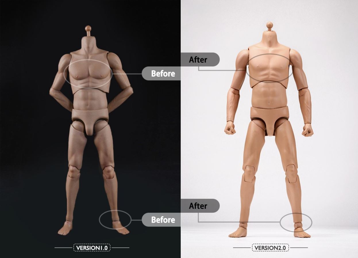 1/6 NEW2.0 Super Strong Sports male body