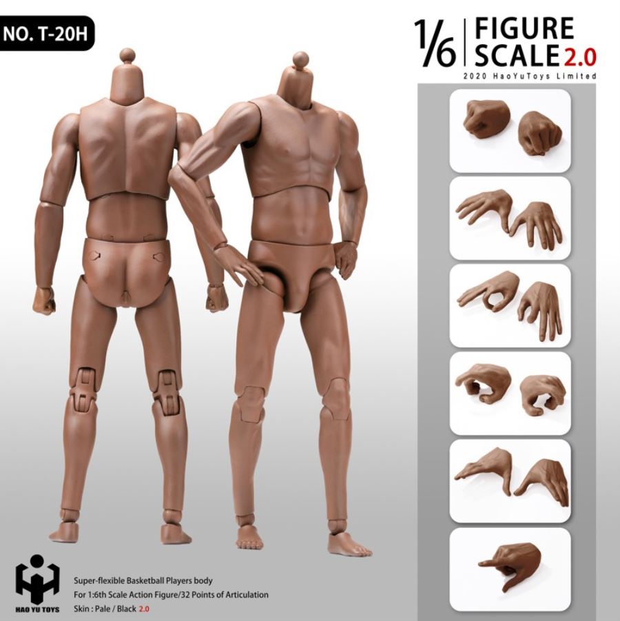 1/6 NEW2.0 Super Strong Sports male body