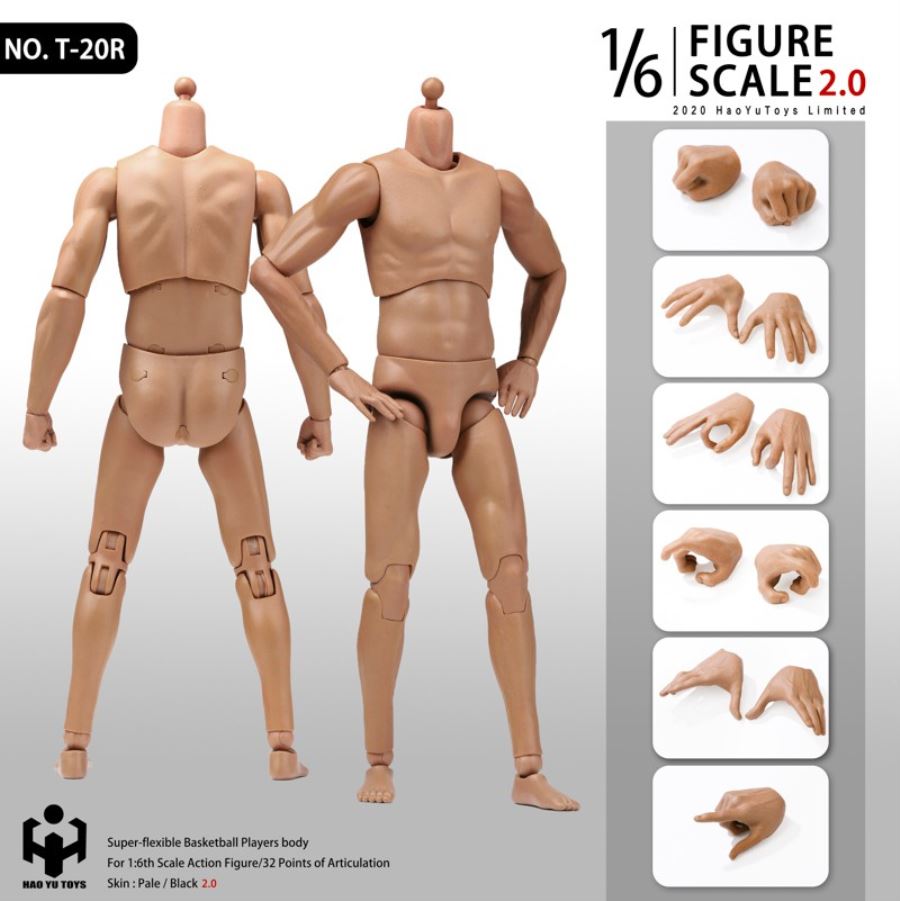 1/6 NEW2.0 Super Strong Sports male body