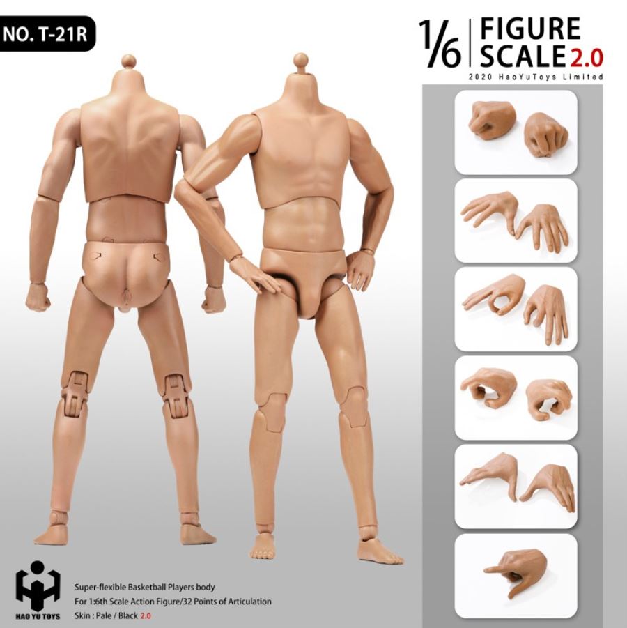 1/6 NEW2.0 Super Strong Sports male body