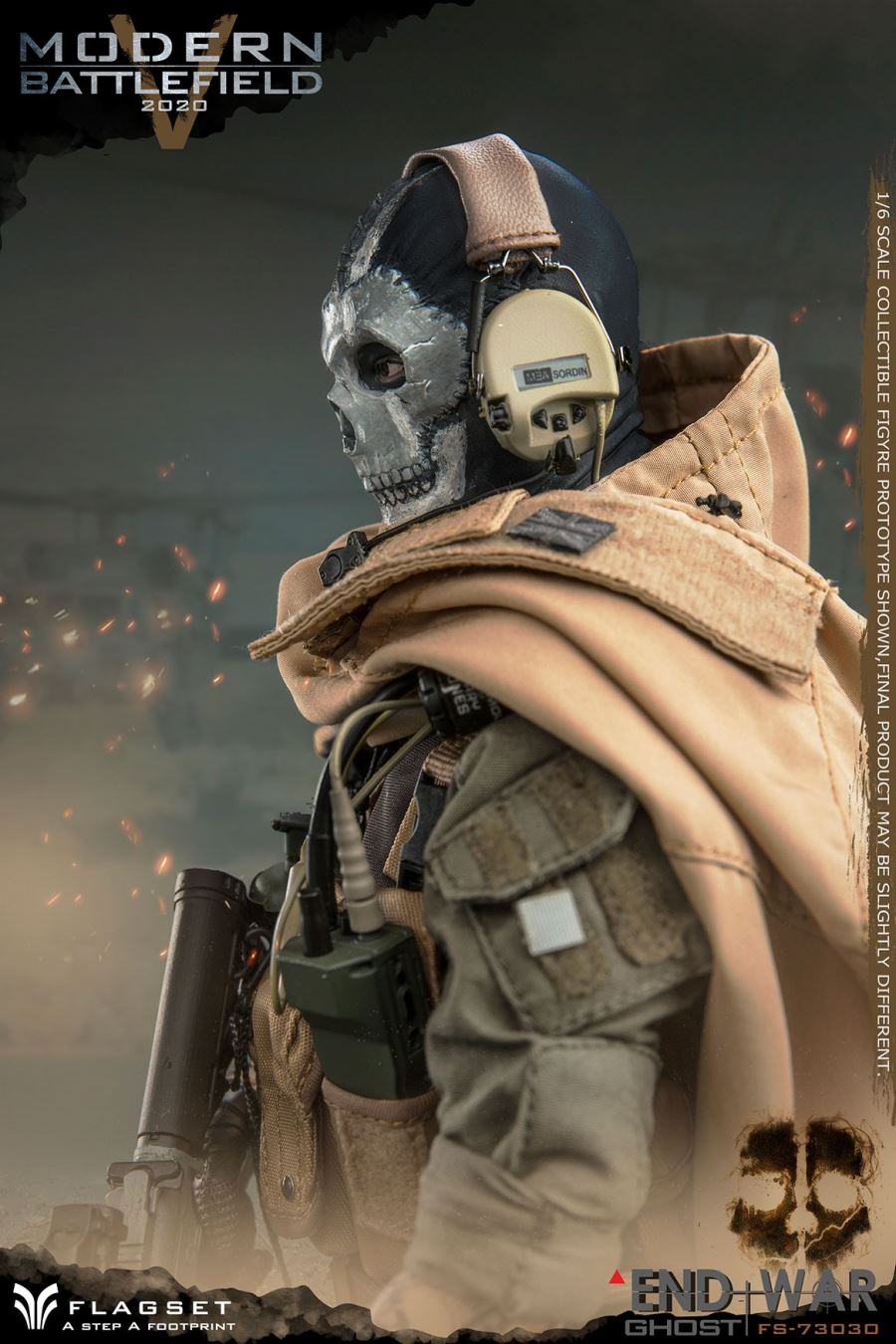 1/6 Doomsday War Series END WAR Death Squad-V ghost