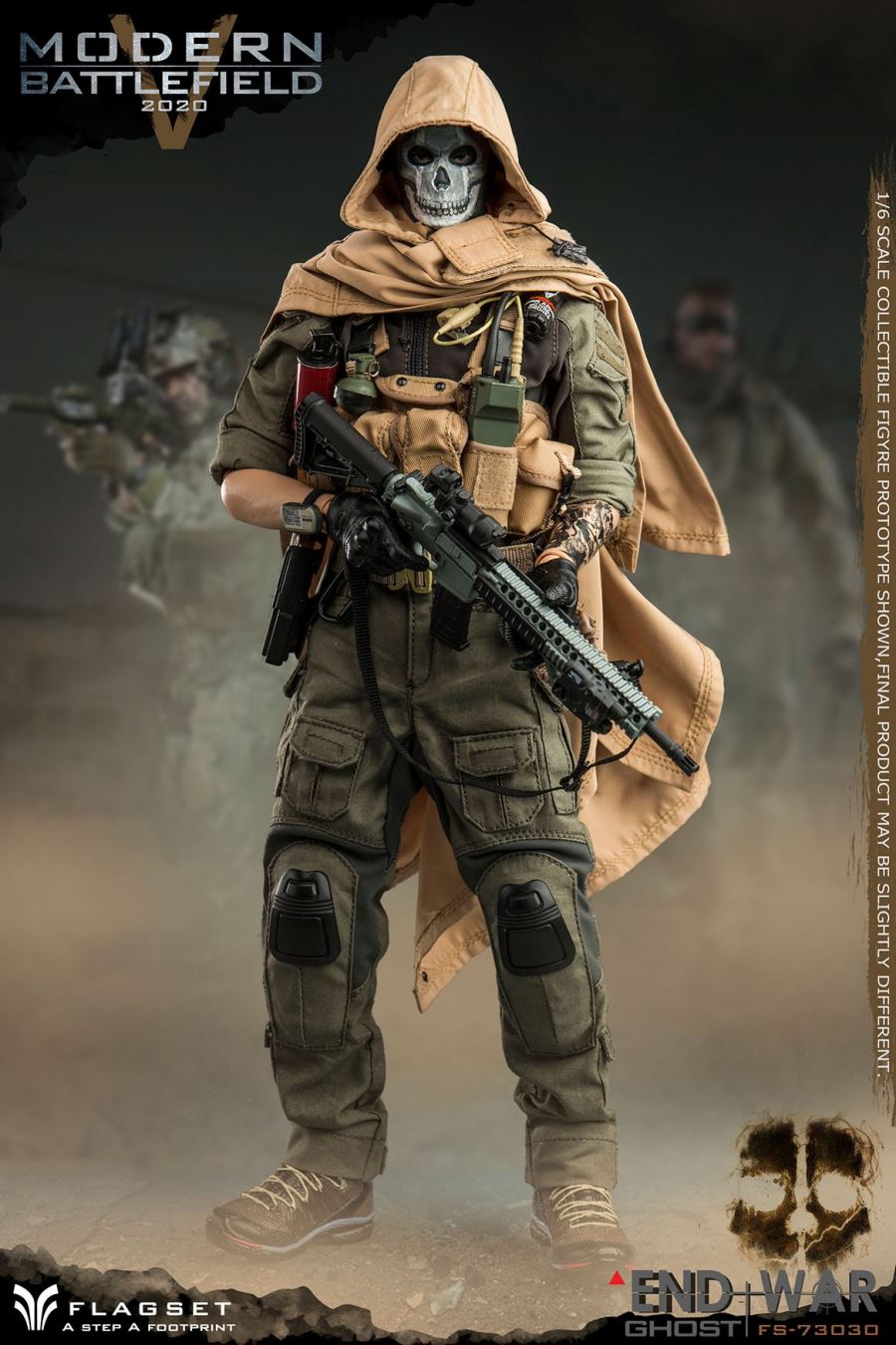 1/6 Doomsday War Series END WAR Death Squad-V ghost