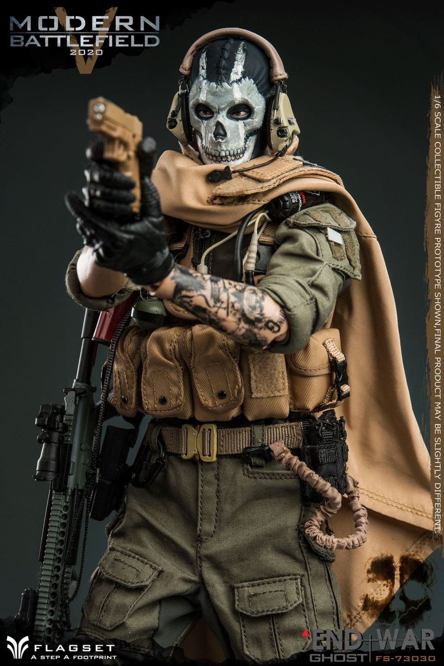 1/6 Doomsday War Series END WAR Death Squad-V ghost