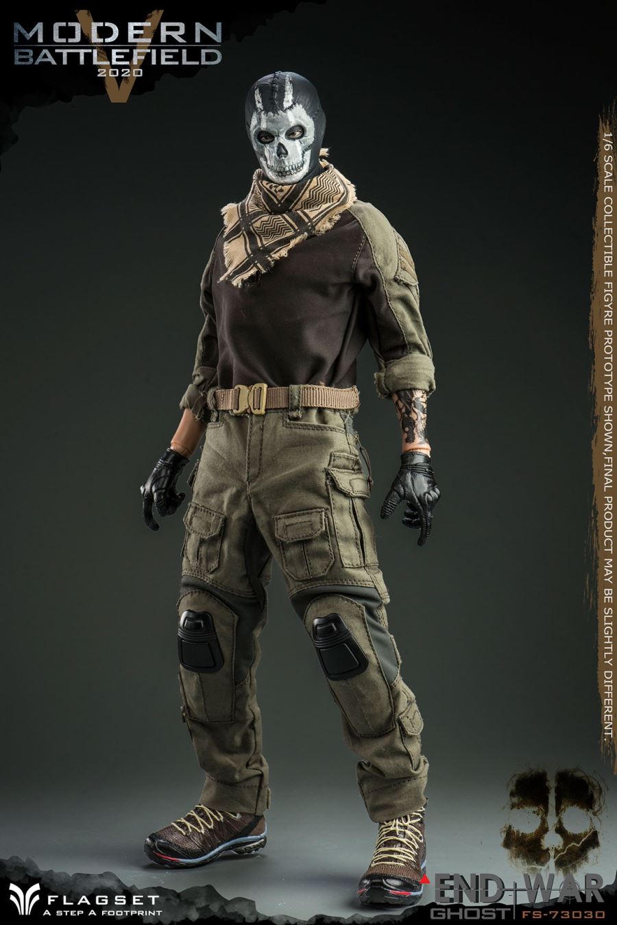 1/6 Doomsday War Series END WAR Death Squad-V ghost