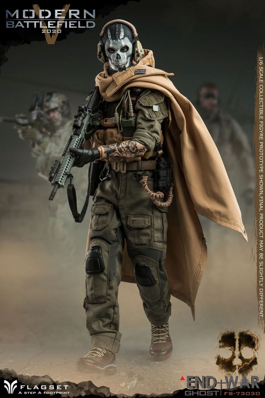 1/6 Doomsday War Series END WAR Death Squad-V ghost