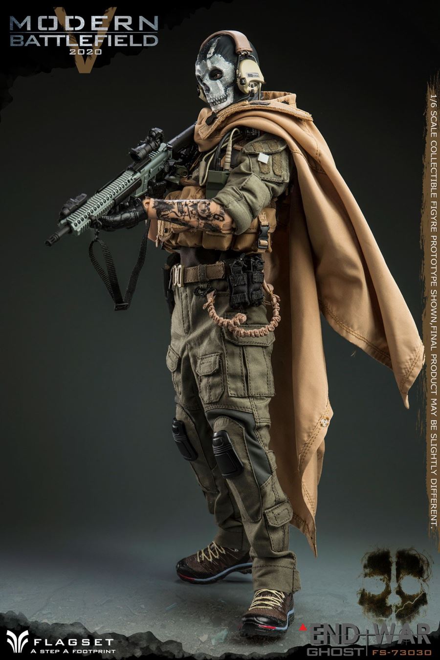 1/6 Doomsday War Series END WAR Death Squad-V ghost