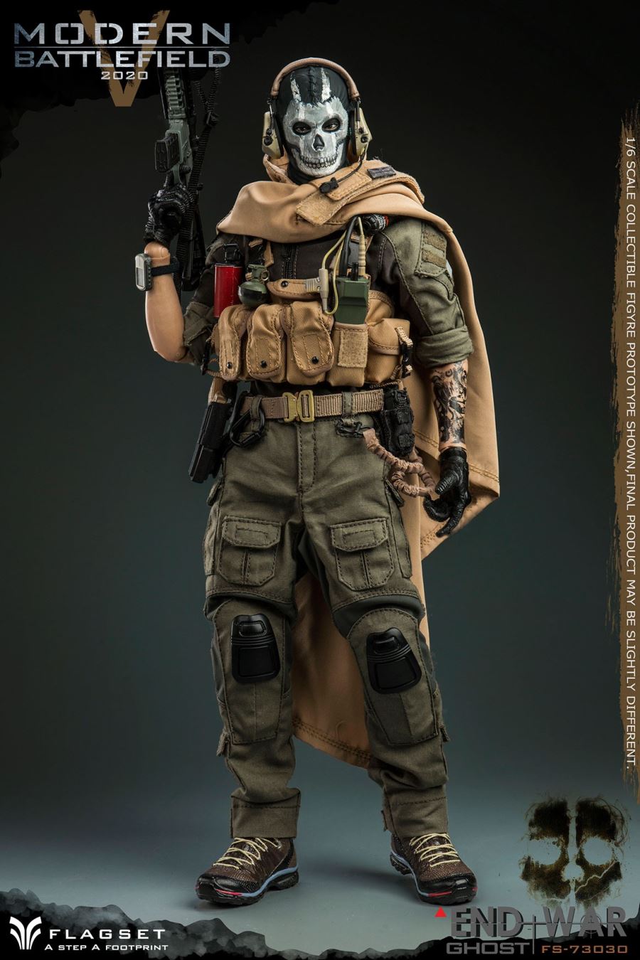 1/6 Doomsday War Series END WAR Death Squad-V ghost
