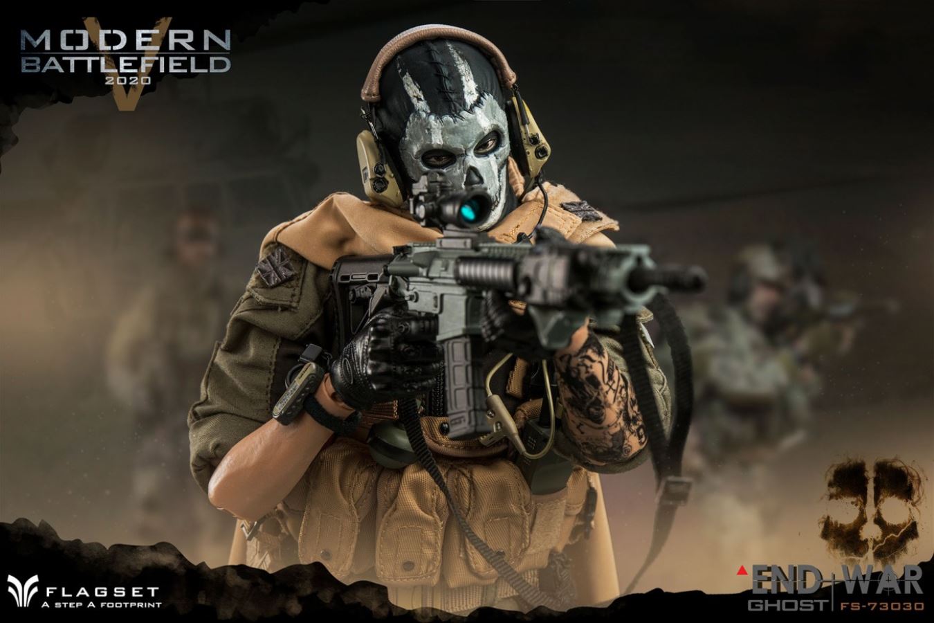 1/6 Doomsday War Series END WAR Death Squad-V ghost