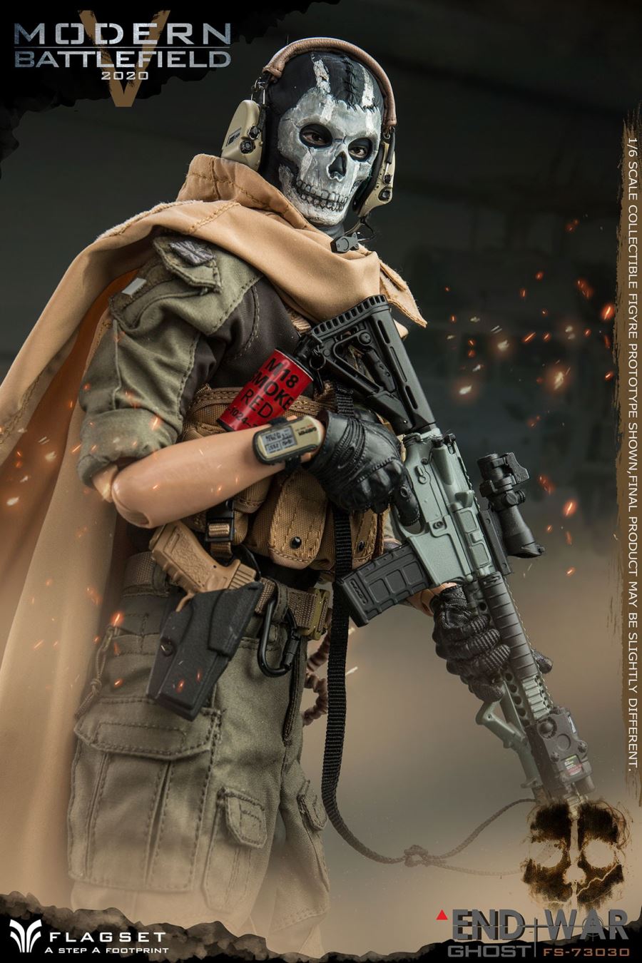 1/6 Doomsday War Series END WAR Death Squad-V ghost