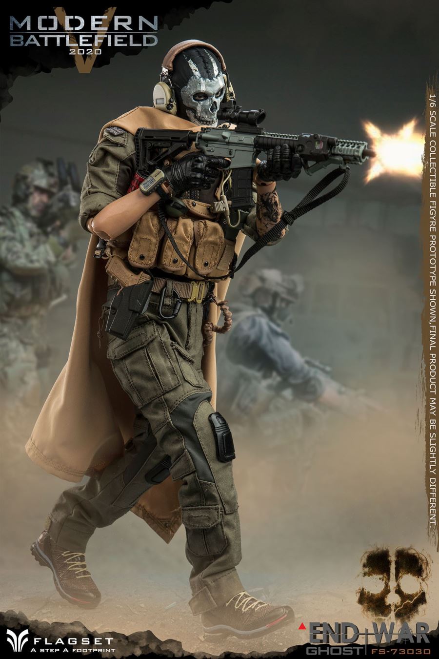 1/6 Doomsday War Series END WAR Death Squad-V ghost