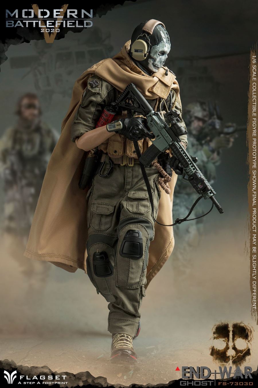 1/6 Doomsday War Series END WAR Death Squad-V ghost