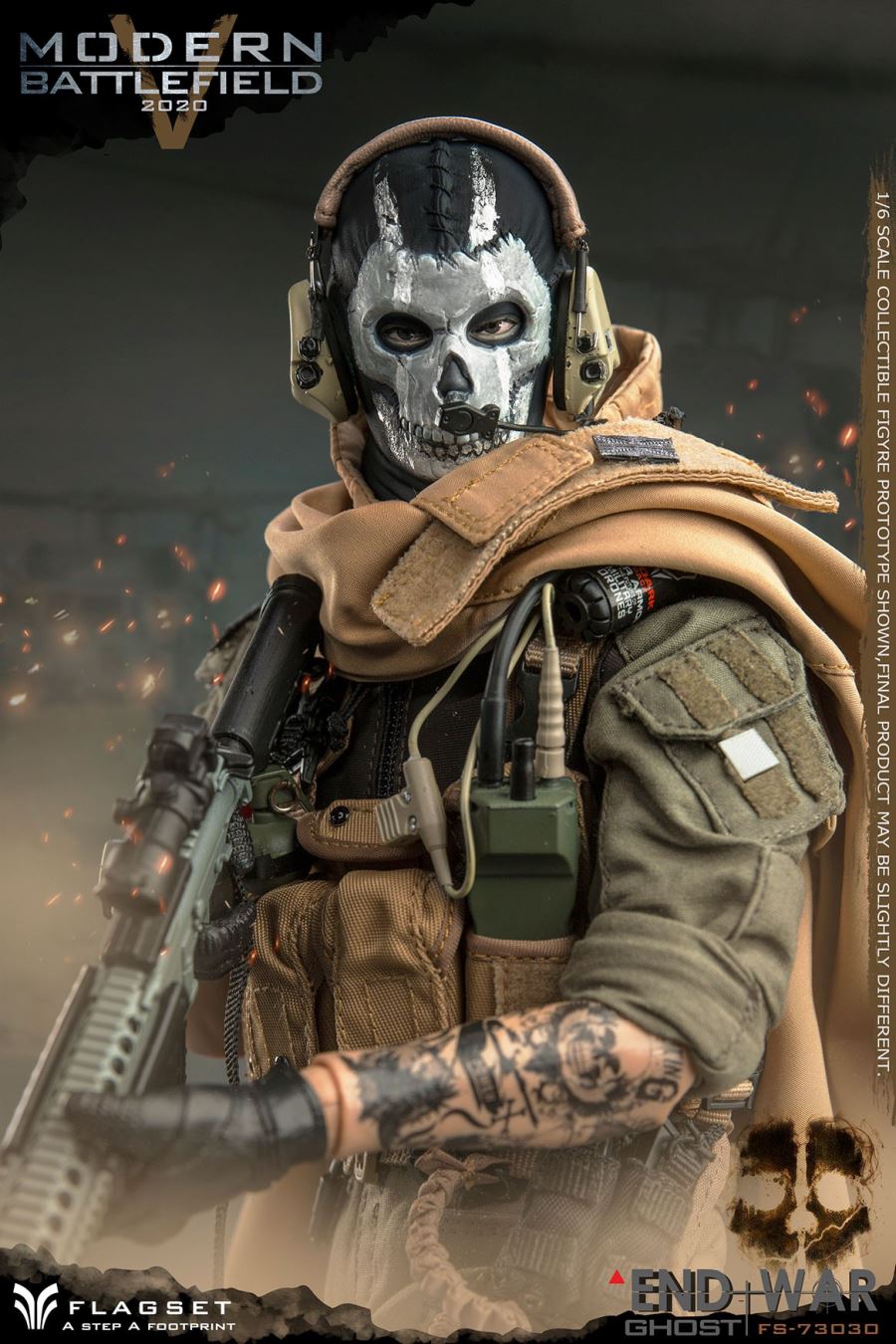 1/6 Doomsday War Series END WAR Death Squad-V ghost