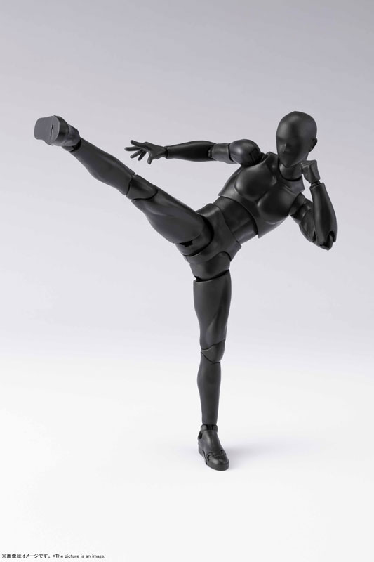 S.H.Figuarts Body-kun DX SET 2 (Solid black Color Ver.)