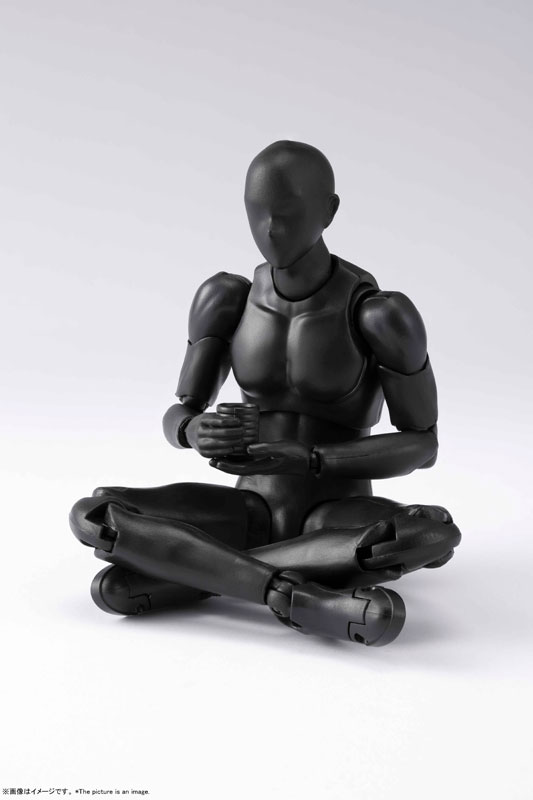 S.H.Figuarts Body-kun DX SET 2 (Solid black Color Ver.)