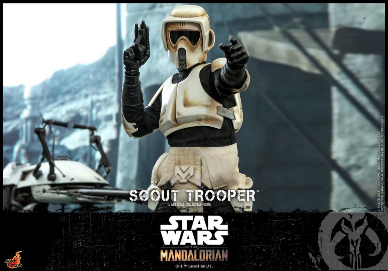 The Mandalorian Scout Trooper 1/6TH Scale Collectible Set