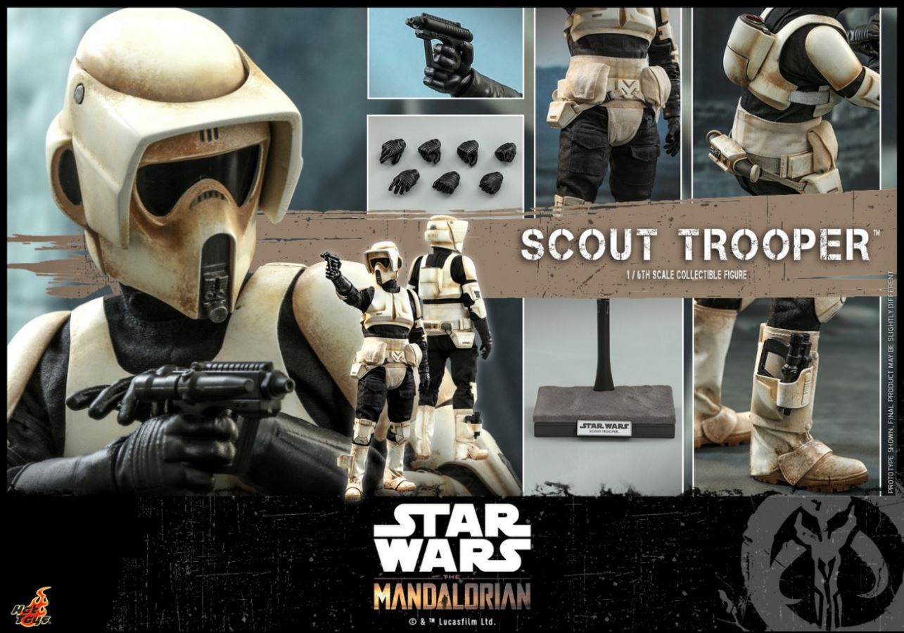 The Mandalorian Scout Trooper 1/6TH Scale Collectible Set
