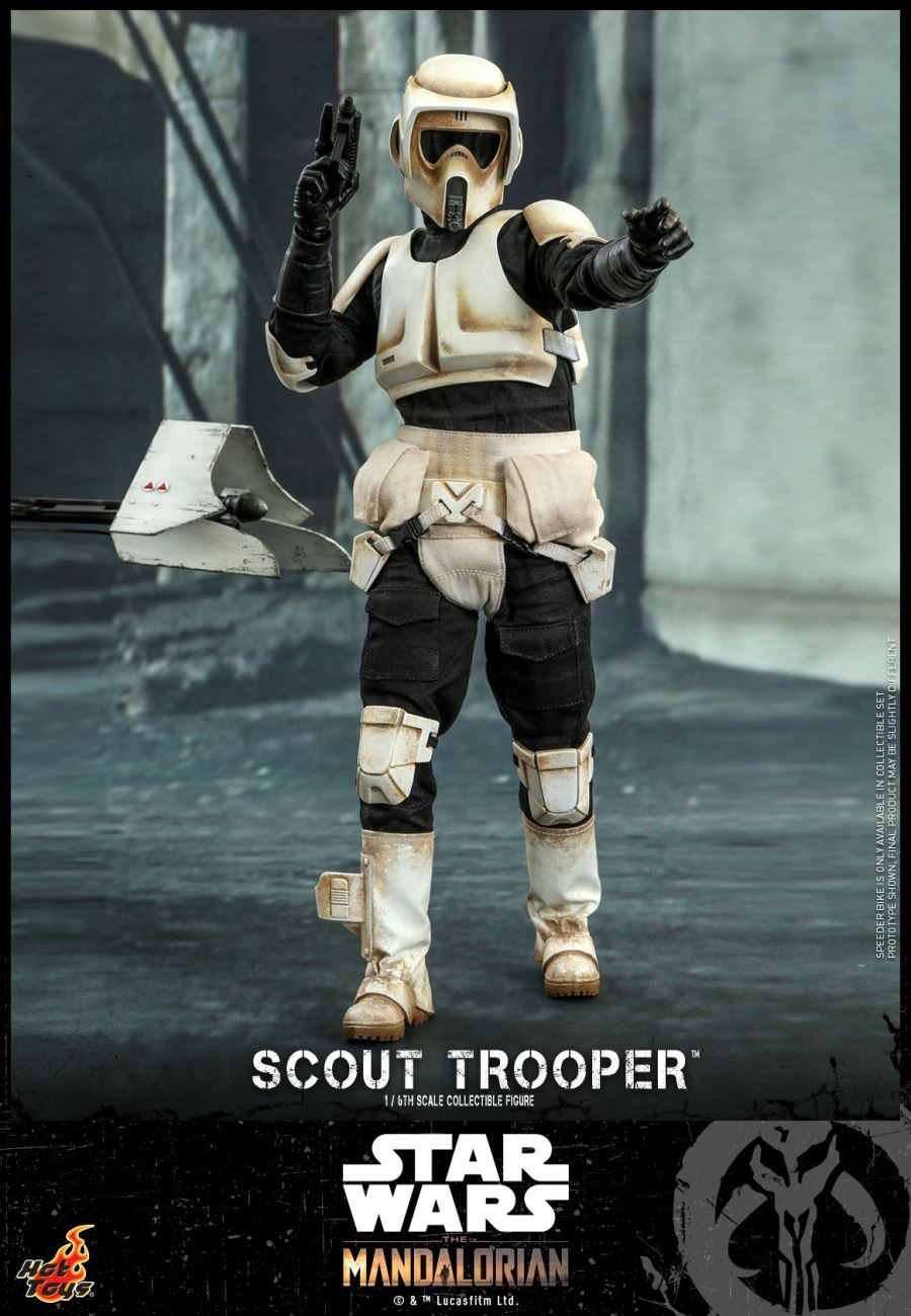 The Mandalorian Scout Trooper 1/6TH Scale Collectible Set