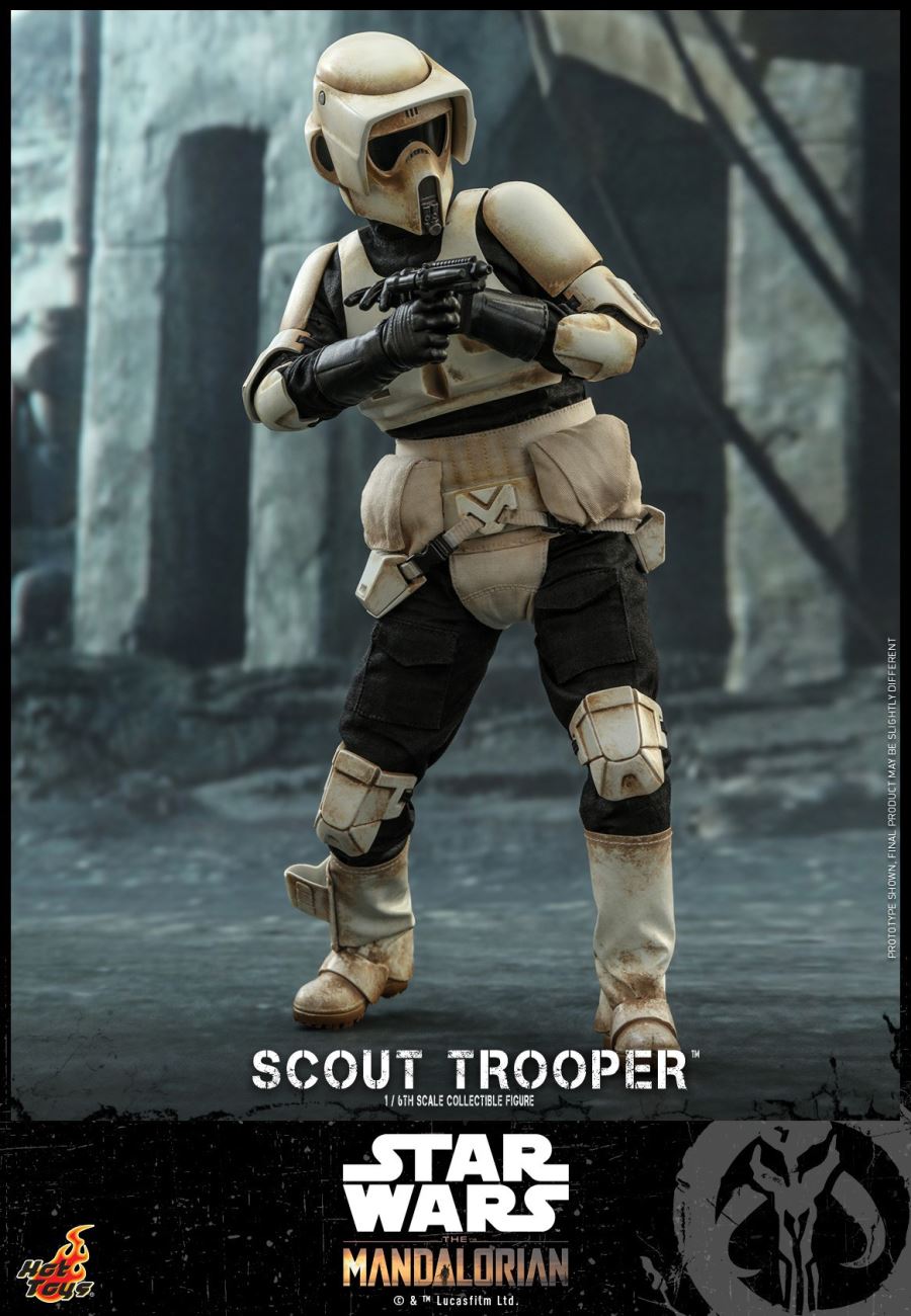 The Mandalorian Scout Trooper 1/6TH Scale Collectible Set