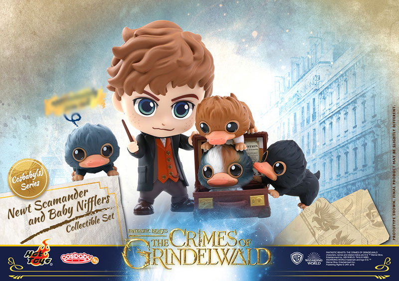 Cosbaby Fantastic Beasts:The Crimes of Grindelwald [Size S] - Newt Scamander & Baby Niffler