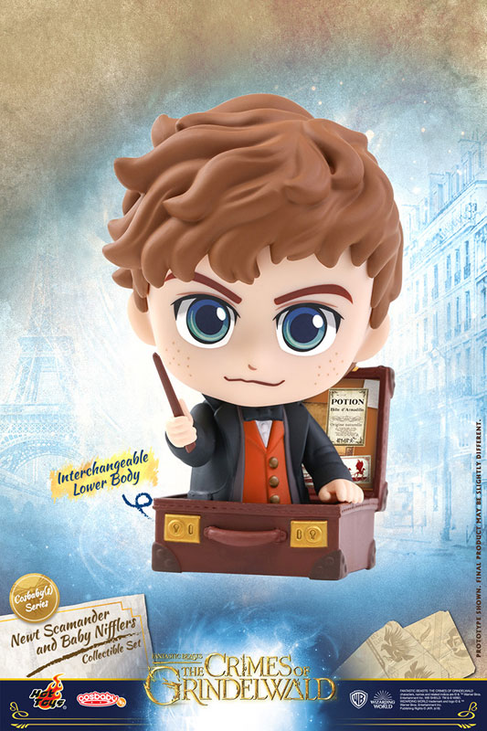 Cosbaby Fantastic Beasts:The Crimes of Grindelwald [Size S] - Newt Scamander & Baby Niffler