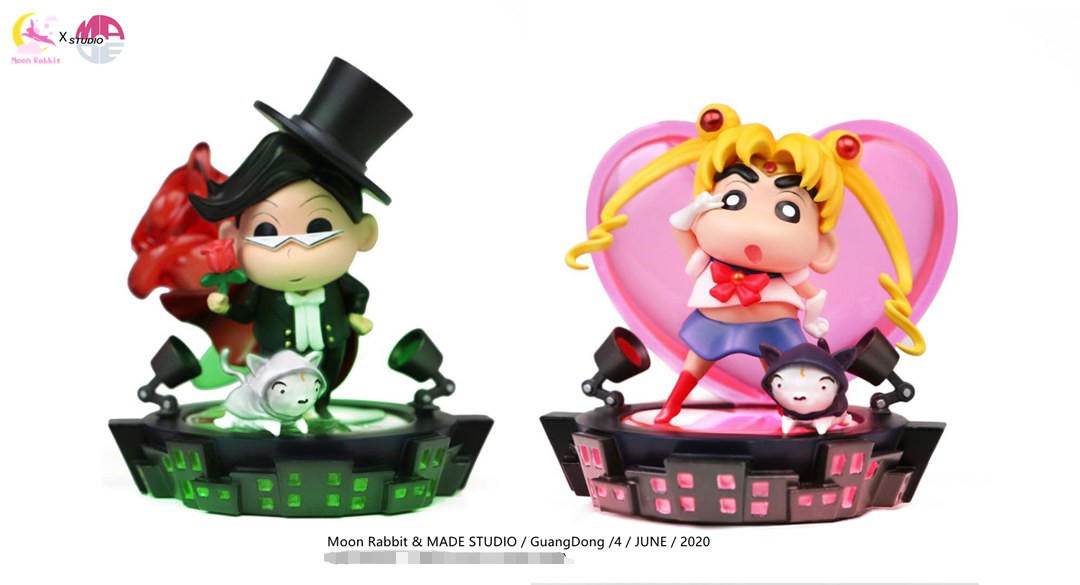 Crayon Shin Chan cosplay Sailor Moon