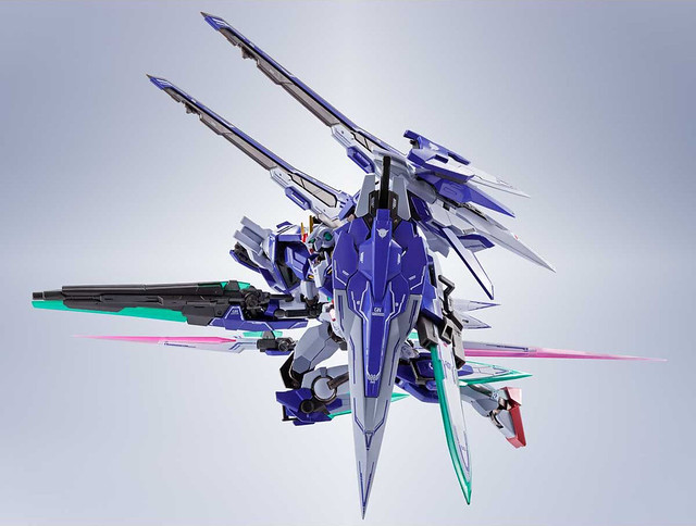 METAL ROBOT SPIRITS  Gundam OO Riser Seven Sword + GN Sword II Blaster Set