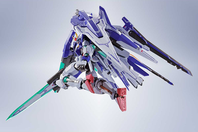 METAL ROBOT SPIRITS  Gundam OO Riser Seven Sword + GN Sword II Blaster Set