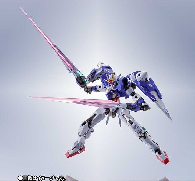 METAL ROBOT SPIRITS  Gundam OO Riser Seven Sword + GN Sword II Blaster Set