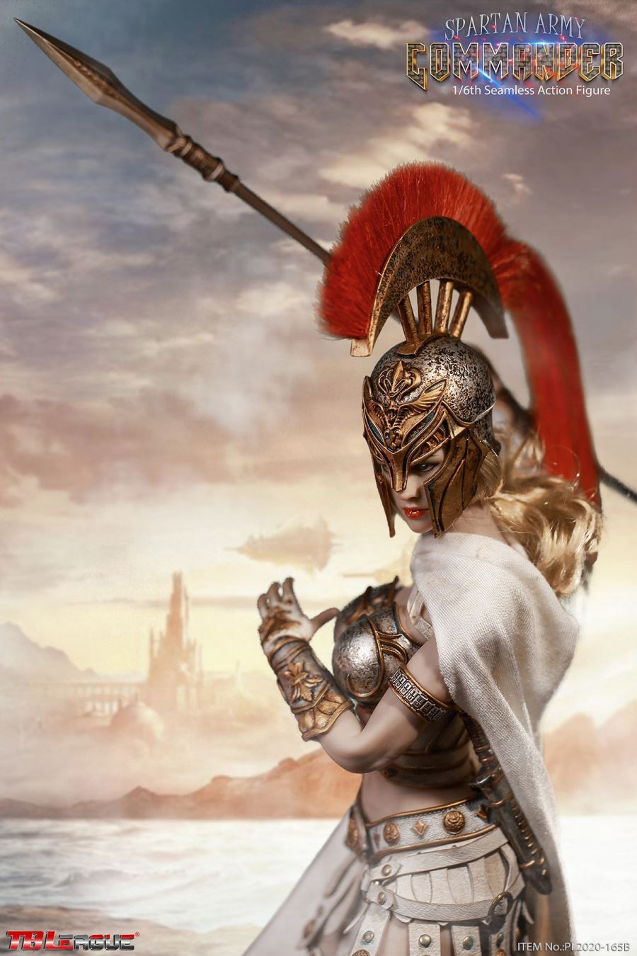 Spartan Army Commander 1/6 PL2020-165B (Silver Commander)