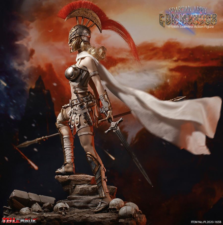 Spartan Army Commander 1/6 PL2020-165B (Silver Commander)