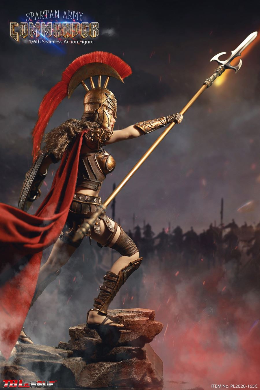 Spartan Army Commander 1/6 PL2020-165C (Golden Commander)