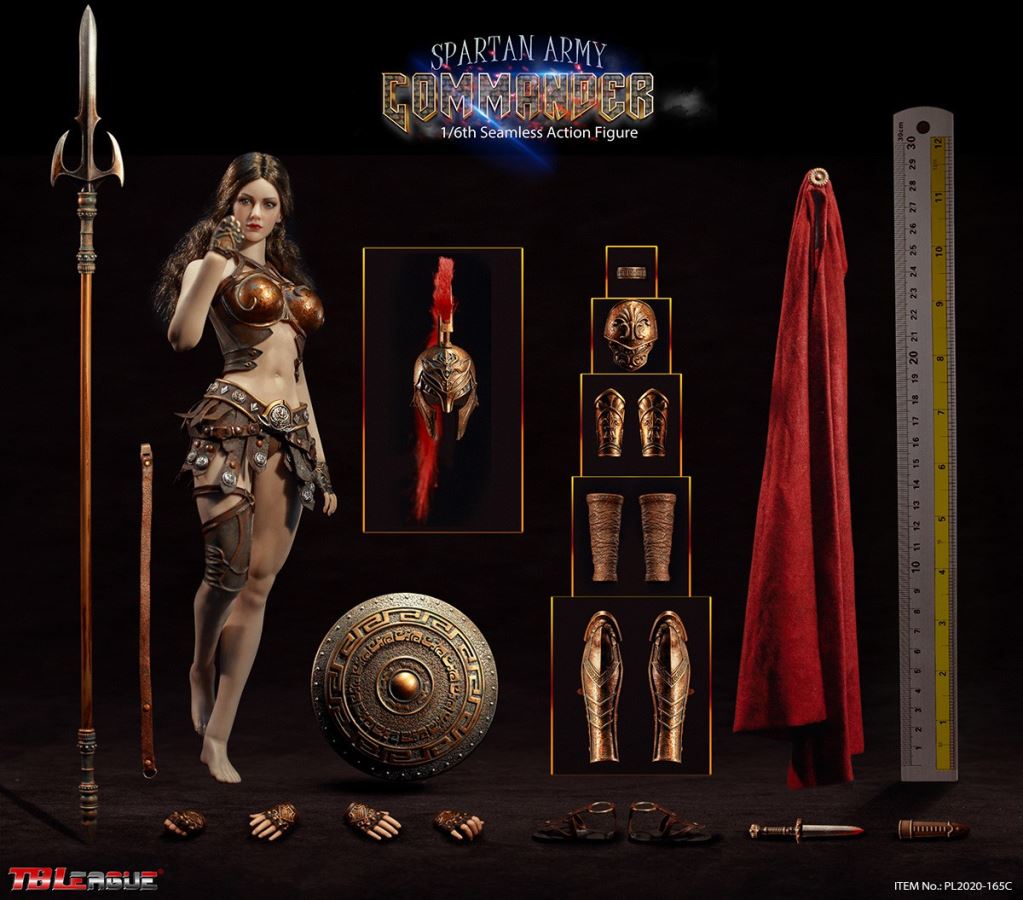 Spartan Army Commander 1/6 PL2020-165C (Golden Commander)