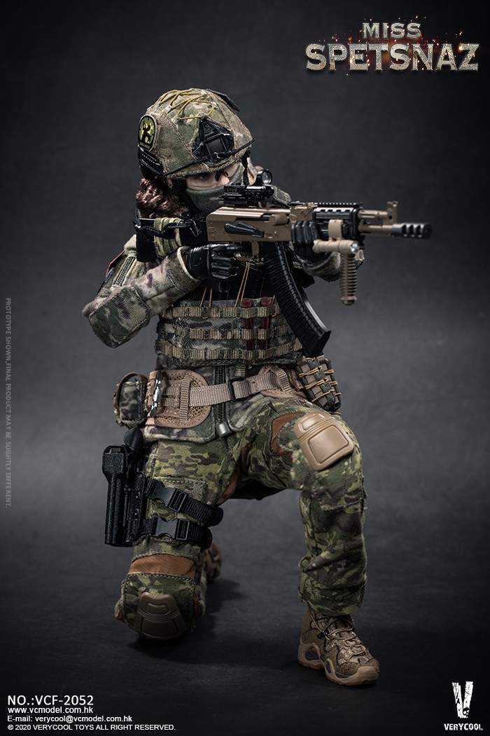 1/6 Russian Special Combat Women Soldier