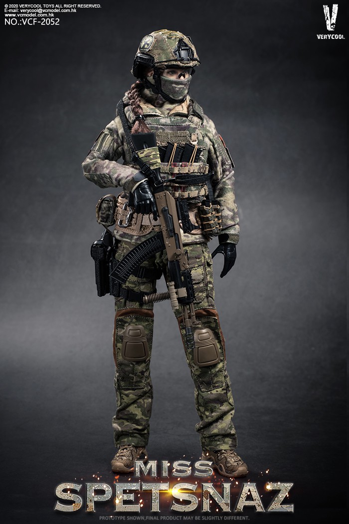 1/6 Russian Special Combat Women Soldier