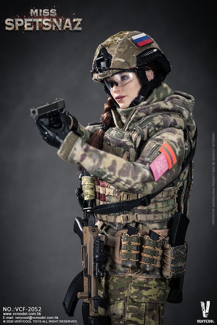1/6 Russian Special Combat Women Soldier
