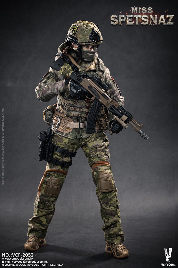 1/6 Russian Special Combat Women Soldier