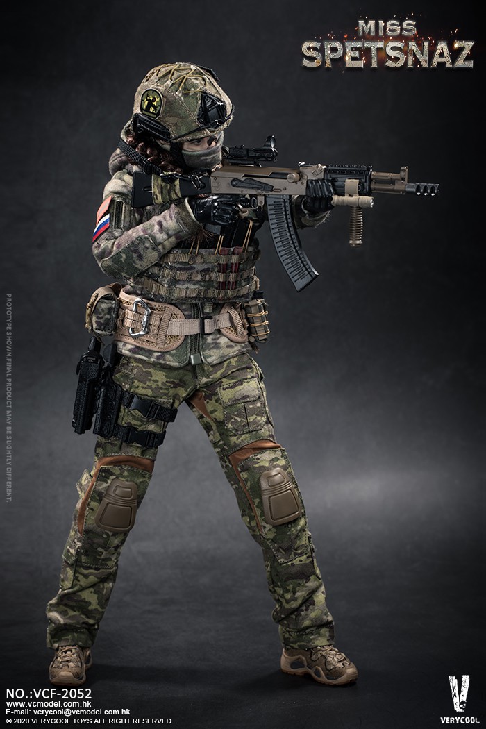 1/6 Russian Special Combat Women Soldier