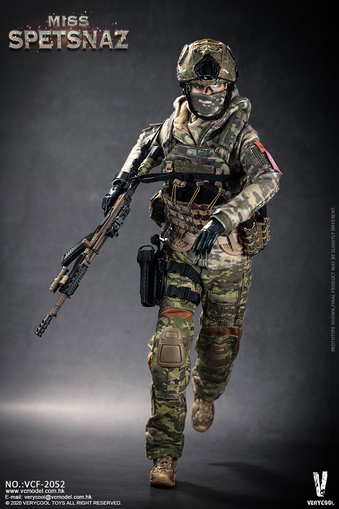 1/6 Russian Special Combat Women Soldier