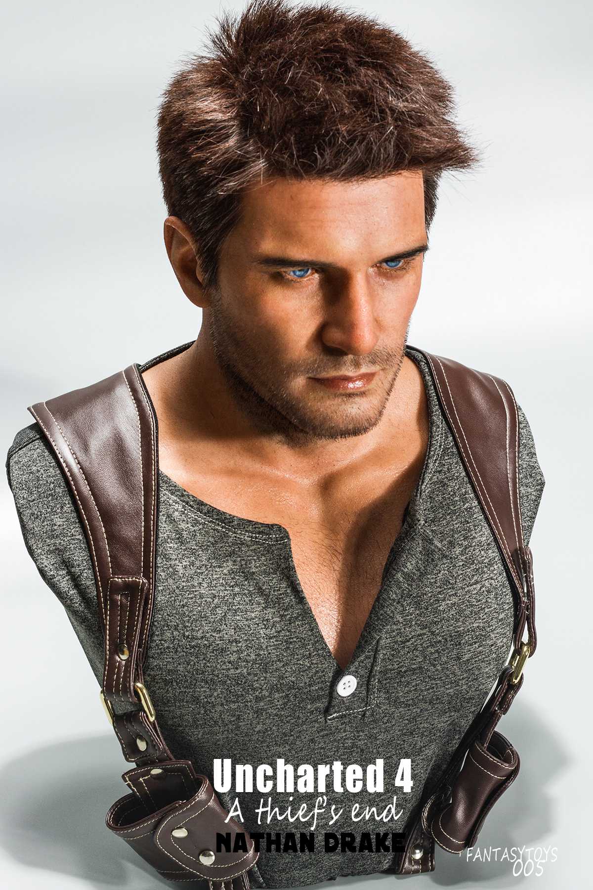 Uncharted 4 - Nathan Drake 1/2 bust
