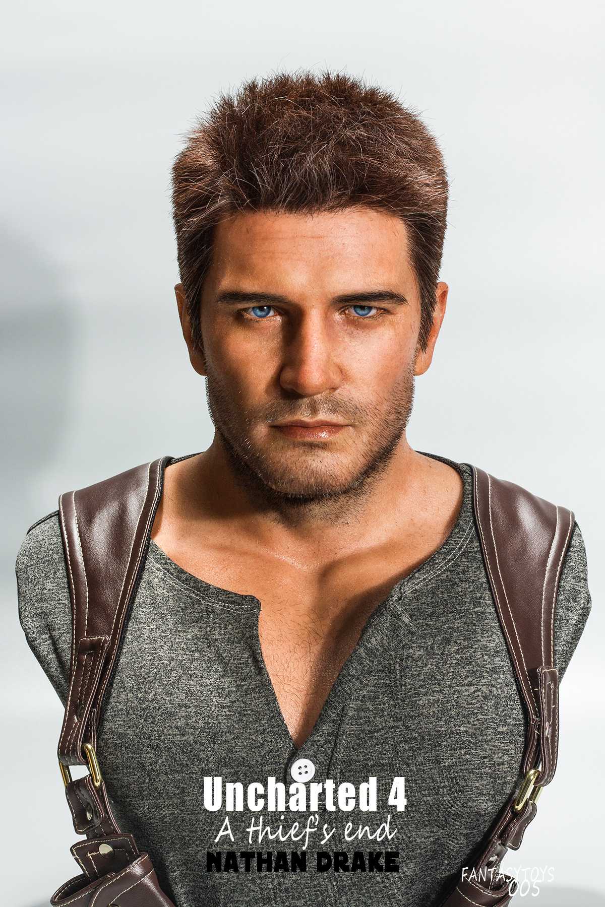 Uncharted 4 - Nathan Drake 1/2 bust