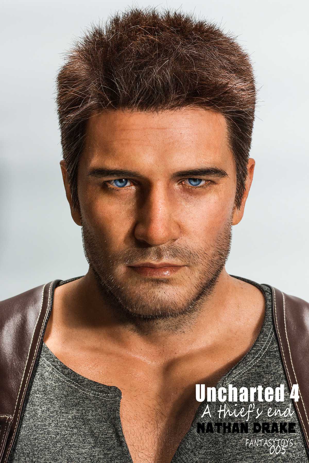 Uncharted 4 - Nathan Drake 1/2 bust