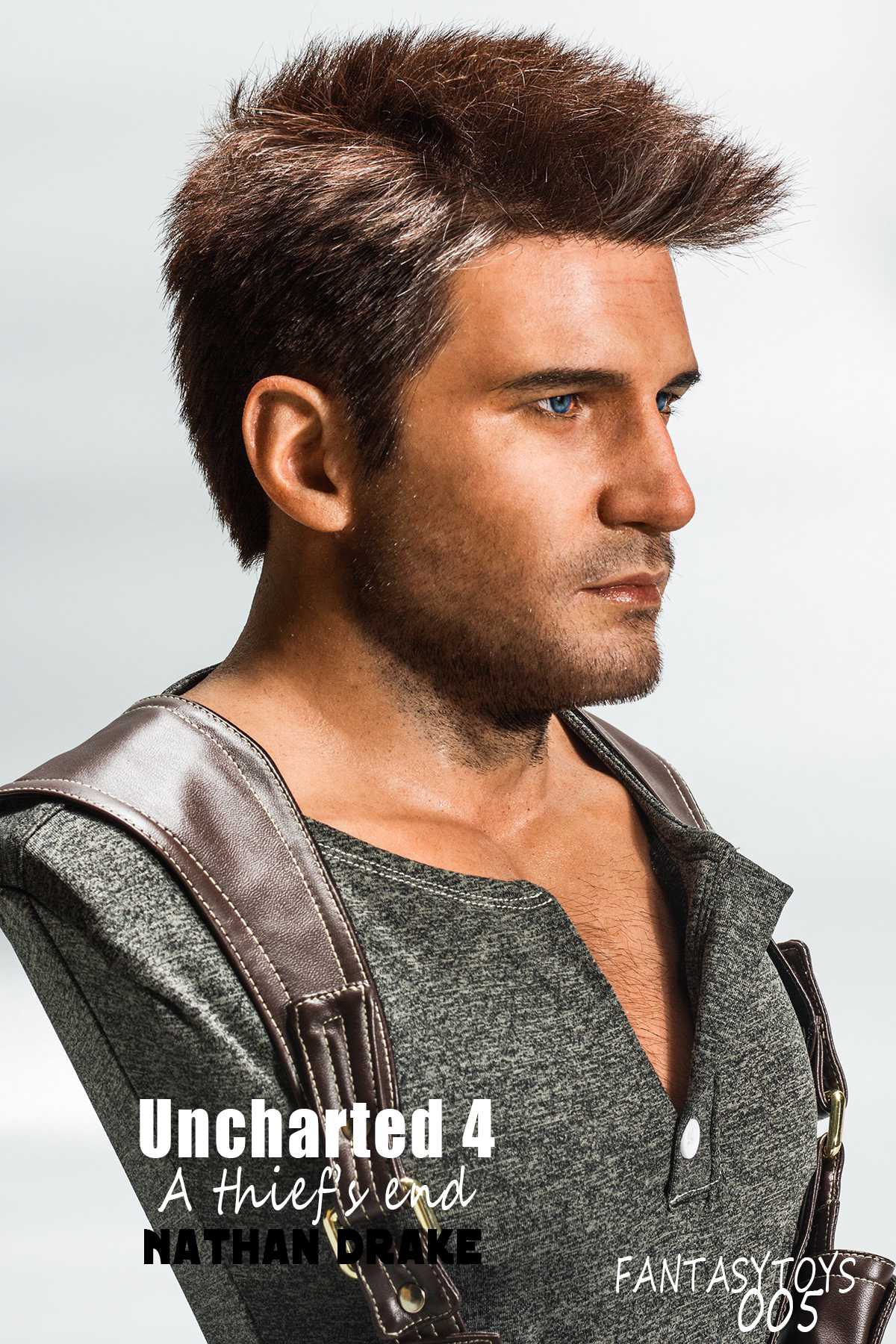 Uncharted 4 - Nathan Drake 1/2 bust