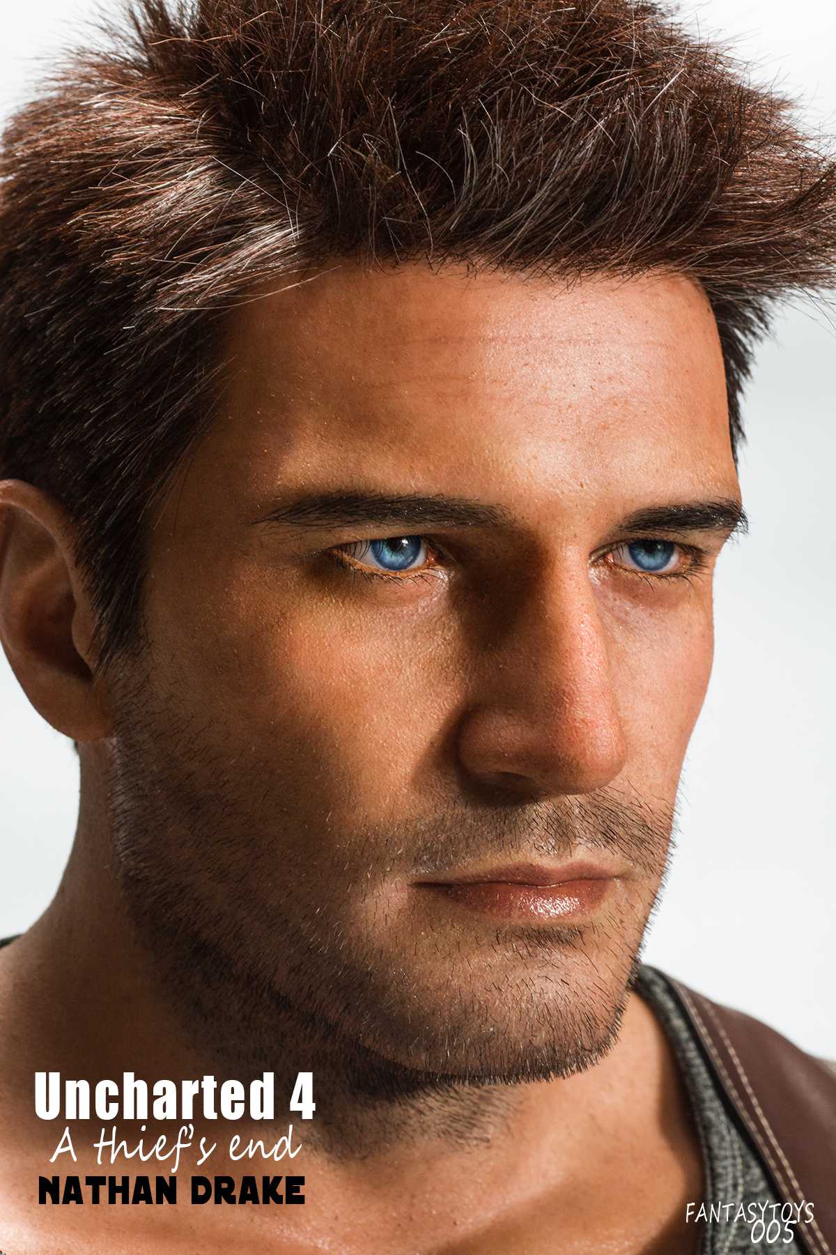Uncharted 4 - Nathan Drake 1/2 bust