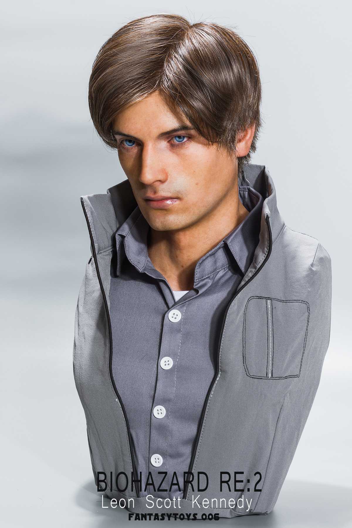 Resident Evil 2 Remastered - Leon Scott Kennedy 1/2 Statue