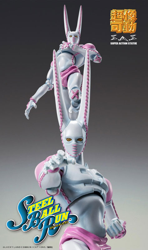 Super Action Statue JoJo's Bizarre Adventure Part.VII Steel Ball Run D4C